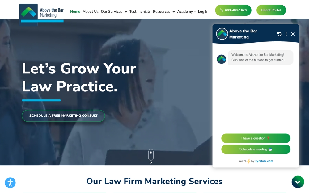 img of B2B Digital Marketing Agency - Above the Bar Marketing, LLC